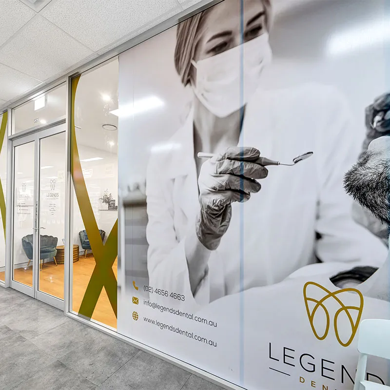 Legends Dental Front Entrance